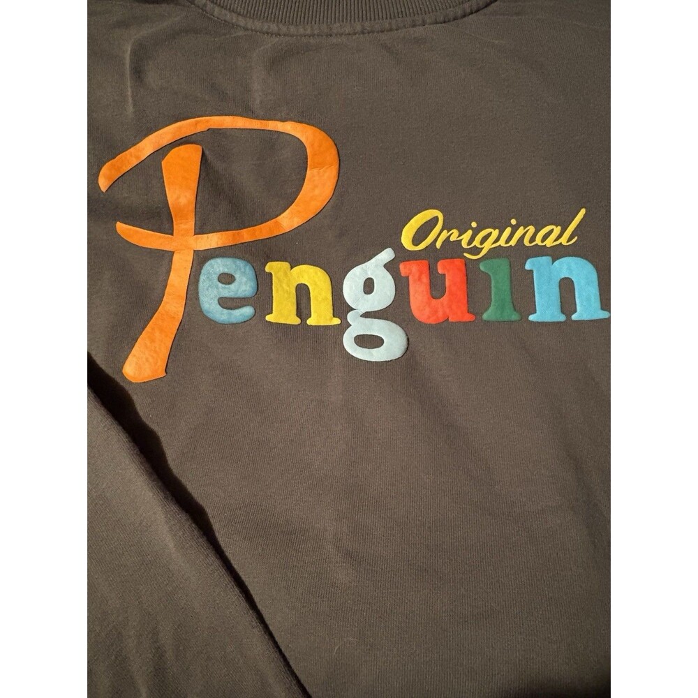 Original Penguin by Munsingwear Sweatshirt Dark Gray Men's XL